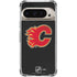 NHL Calgary Flames Distressed Pixel 9/9 Pro Clear Case